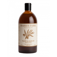 Sapone di Aleppo Liquido con olio di Alloro 20% 1L - Marius Fabre