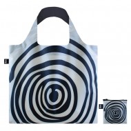 Borsa Shopping Bag Recycled Louise Bourgeois - Spirals Black - Loqi