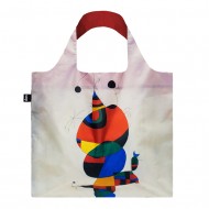 Borsa Shopping Bag Recycled Joan Miró - Woman, Bird and Star - Loqi