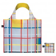 Borsa Shopping Bag Recycled Piet Mondrian - New York City - Loqi