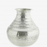 Vaso in alluminio riciclato Silver - Madam Stoltz