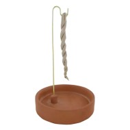 Porta incenso Nepalese in ottone - Aromandise