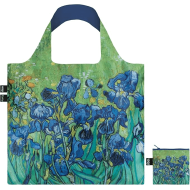 Borsa Shopping Bag Recycled Vincent Van Gogh - Irises - Loqi
