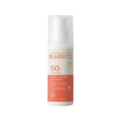 Crema Solare Viso Bio SPF 50 50 ml | Laboratoires de Biarritz