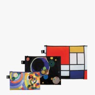 Zip Pockets Mondrian Kandinsky Delaunay LOQI | Set 3