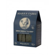 Fette Sapone di Marsiglia all'Olio di Oliva 1Kg - Marius Fabre