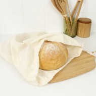 Sacchetto X-Large riutilizzabile in cotone GOTS - A Slice of Green